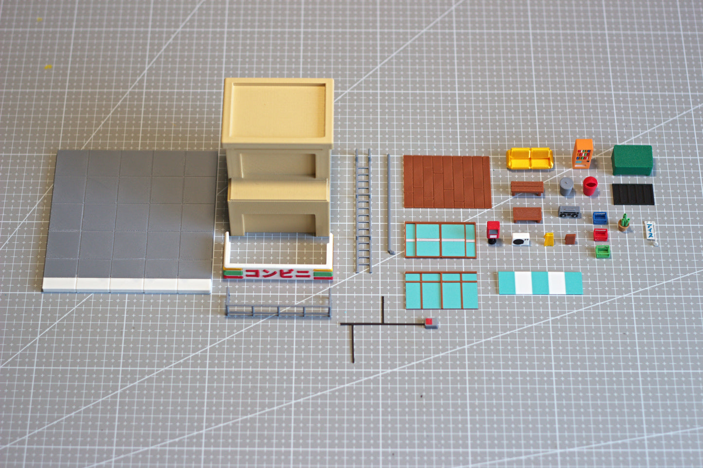 Japon Market Diorama