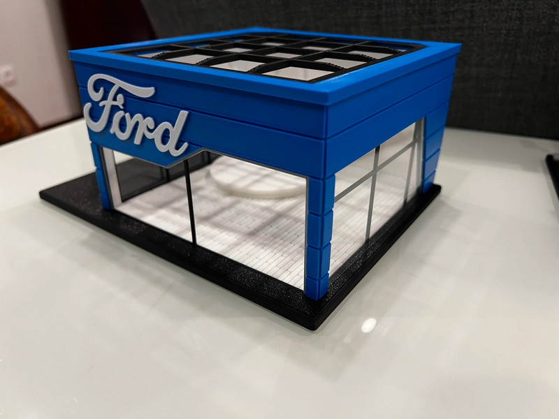 Ford Showroom Dioraması – 1:64