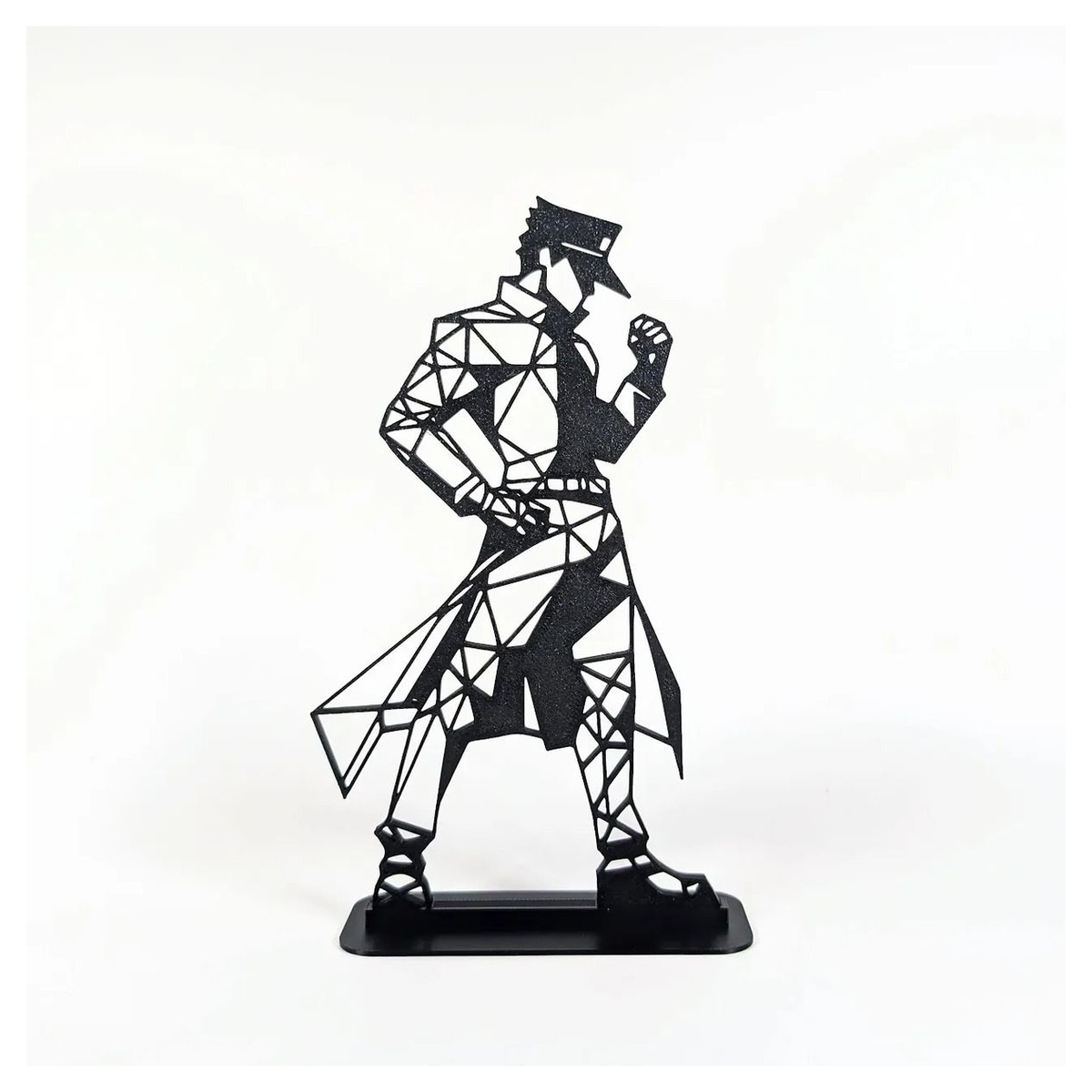 Geometric Çizim Jotaro Kujo Masaüstü Stand