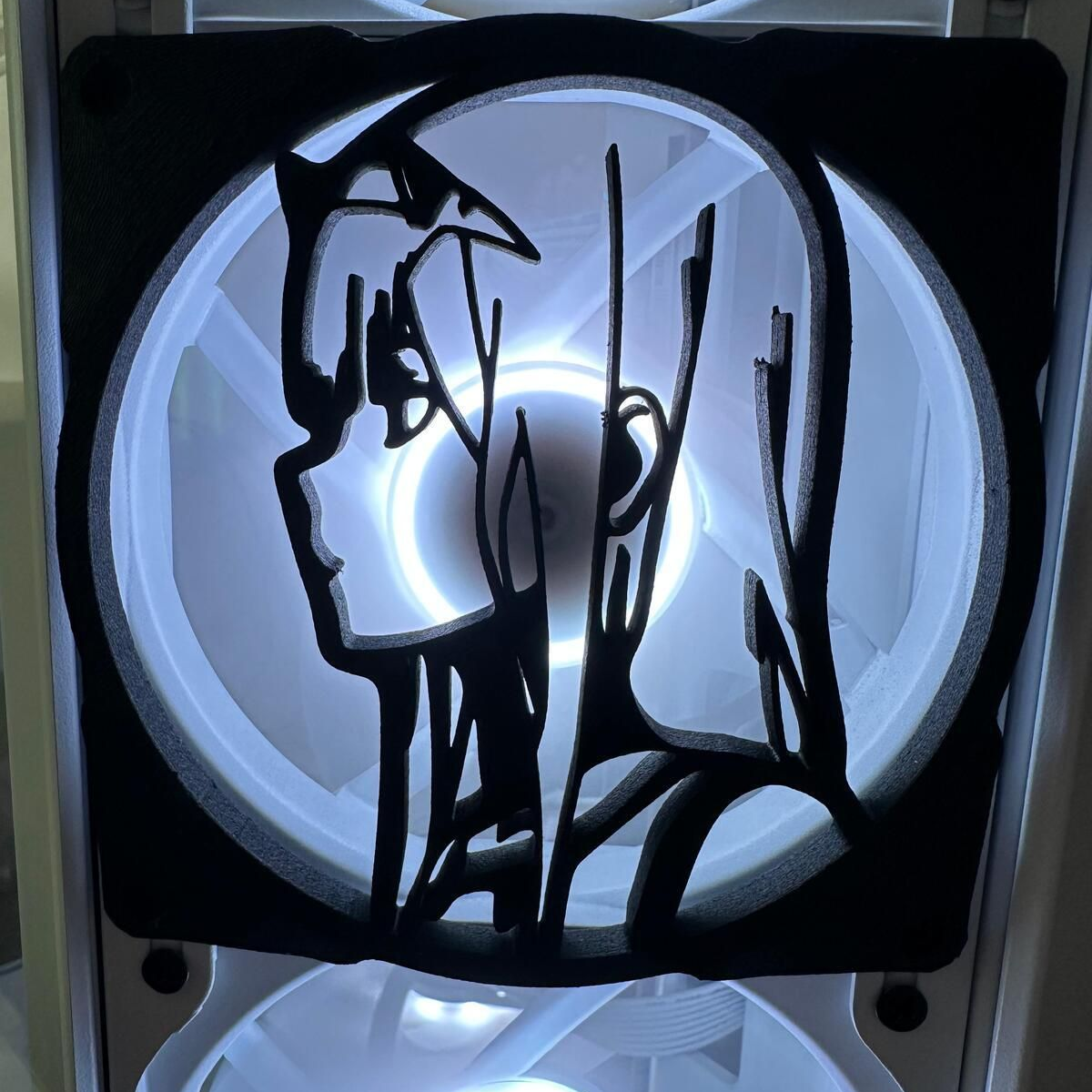 Zero Two 120mm - 140mm Uyumlu Masaüstü Bilgisayar Fan Kapağı