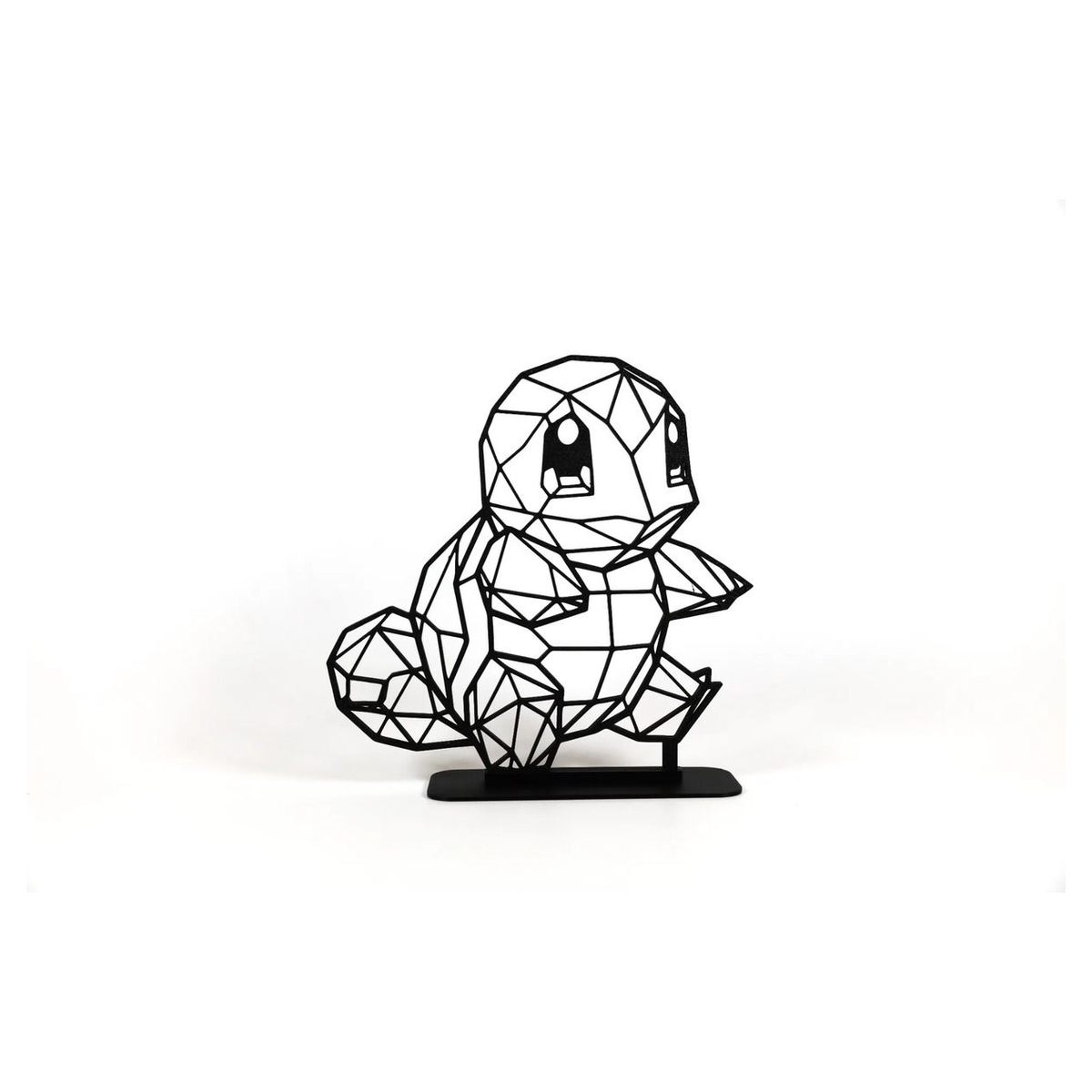 Geometric Çizim Squirtle Masaüstü Stand