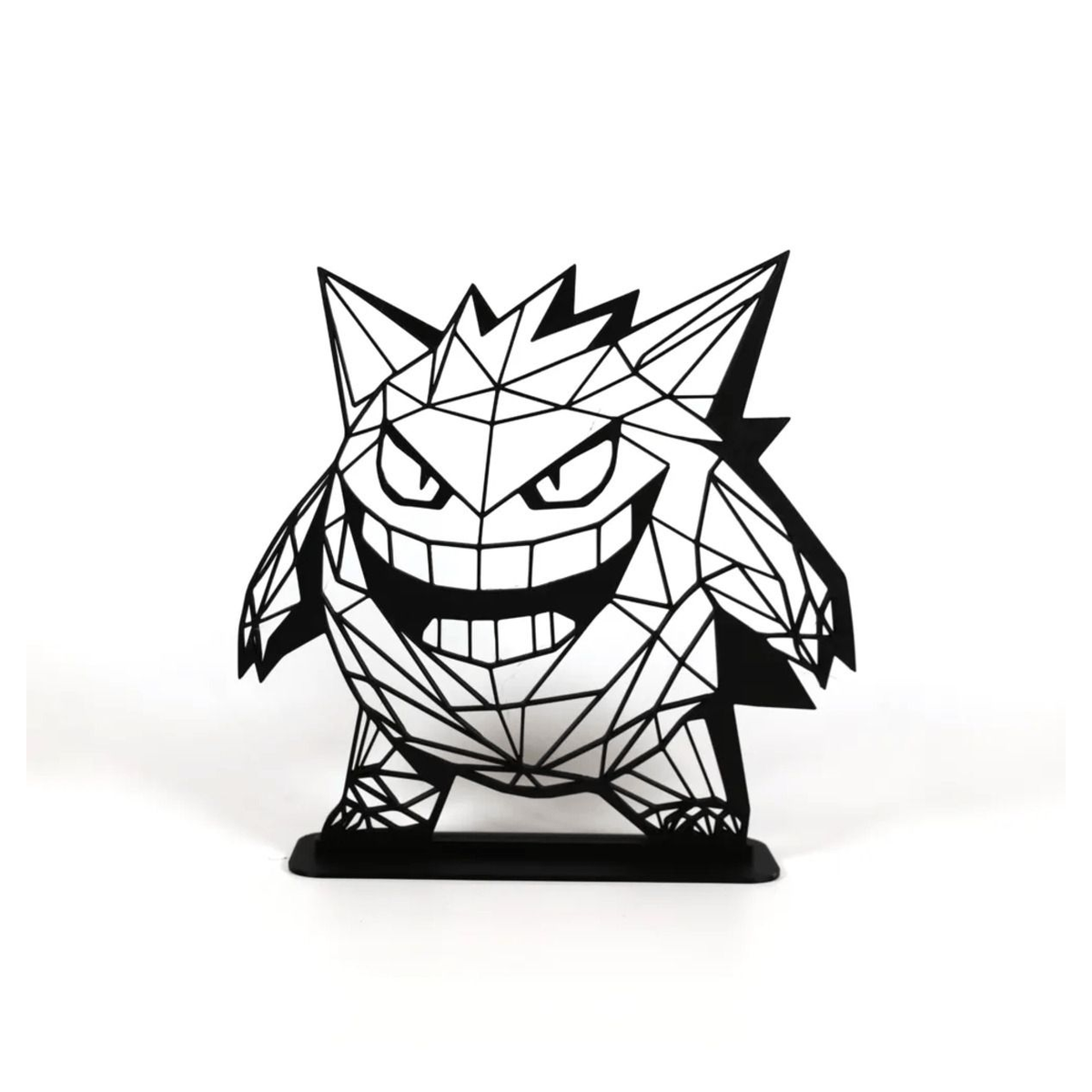 Geometric Çizim Gengar Masaüstü Stand