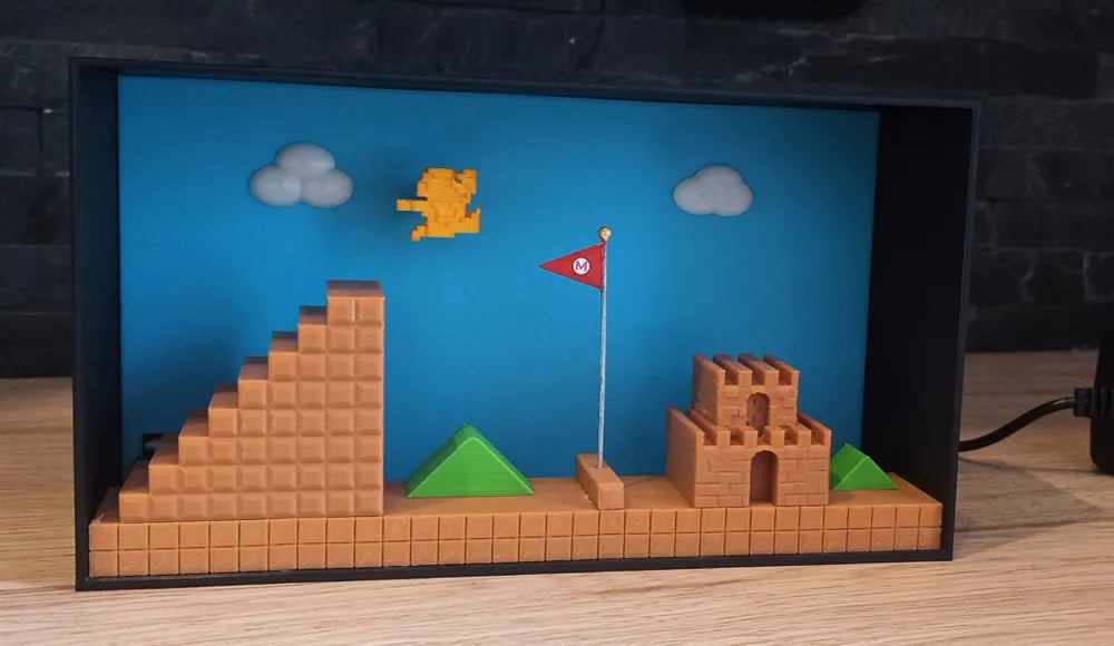 Mario Level End Diorama