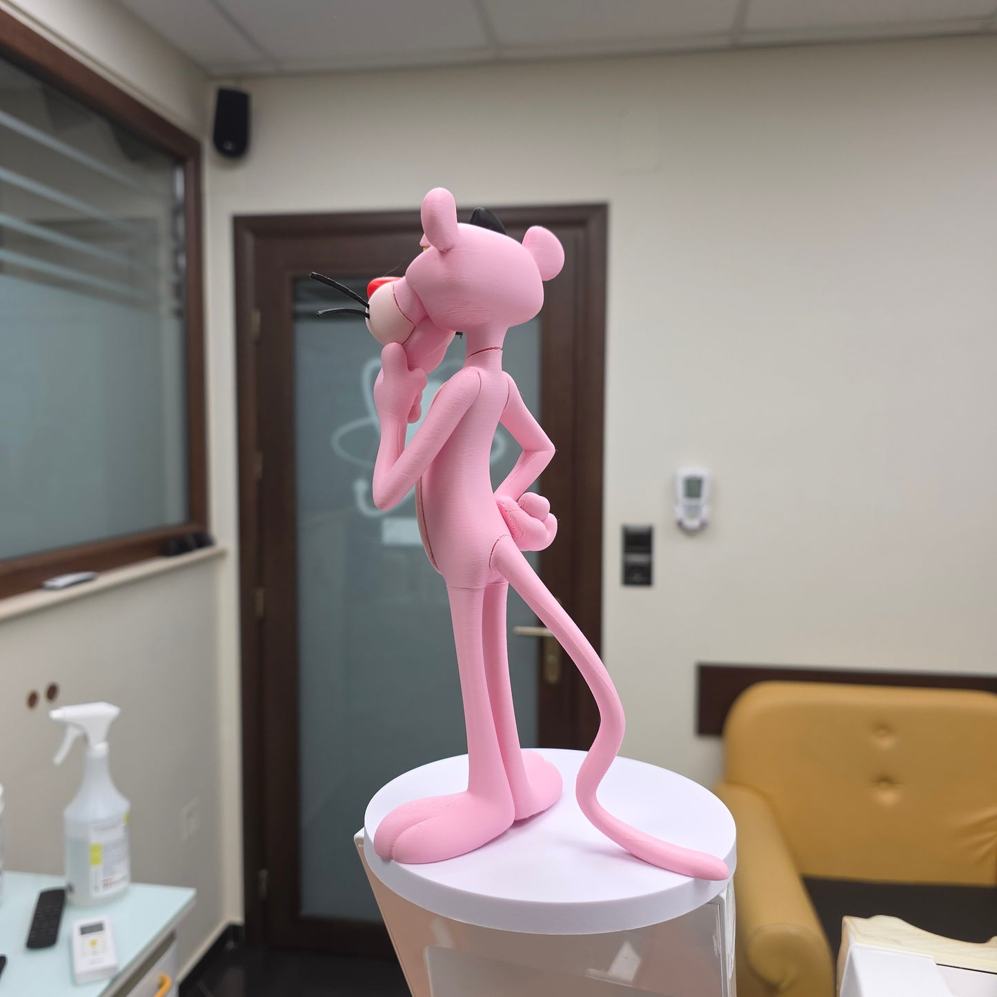 Pembe Panter Mini Figür
