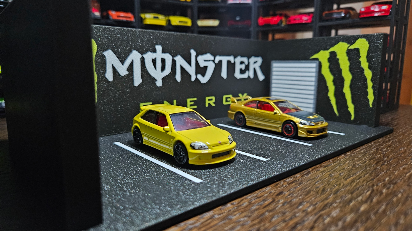 Monster Garage Diorama - 1:64