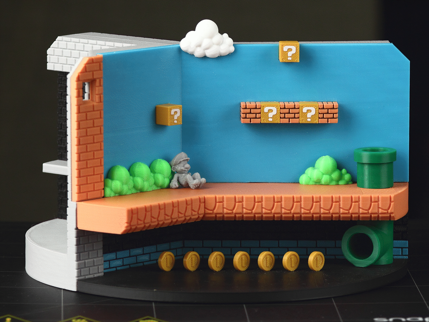 Super Mario Bros Diorama