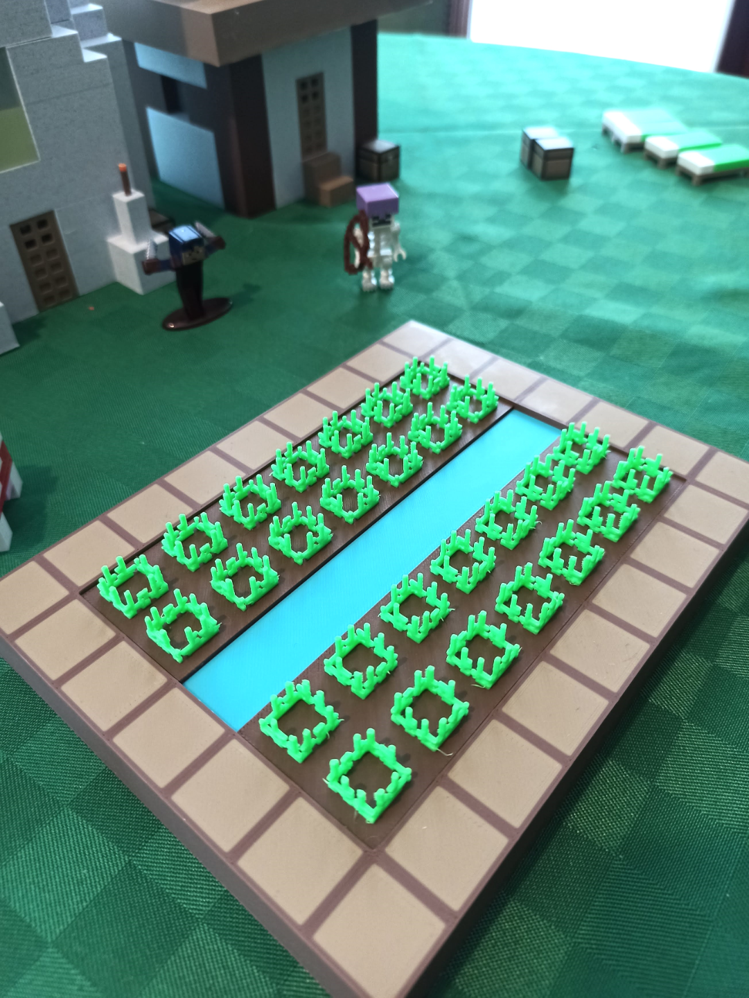 Minecraft Village Diorama