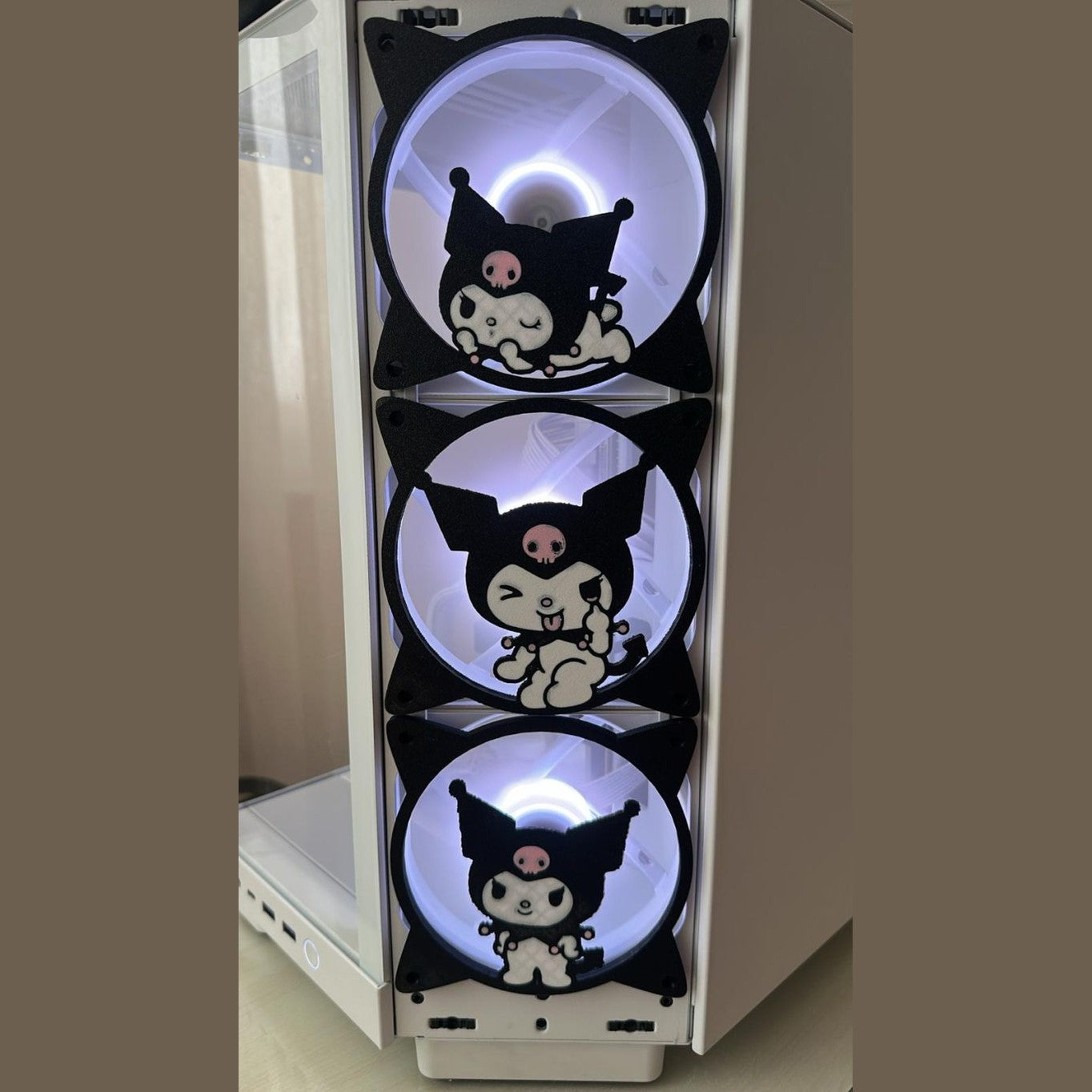 Kuromi Set 120mm - 140mm Uyumlu Masaüstü Bilgisayar Fan Kapağı
