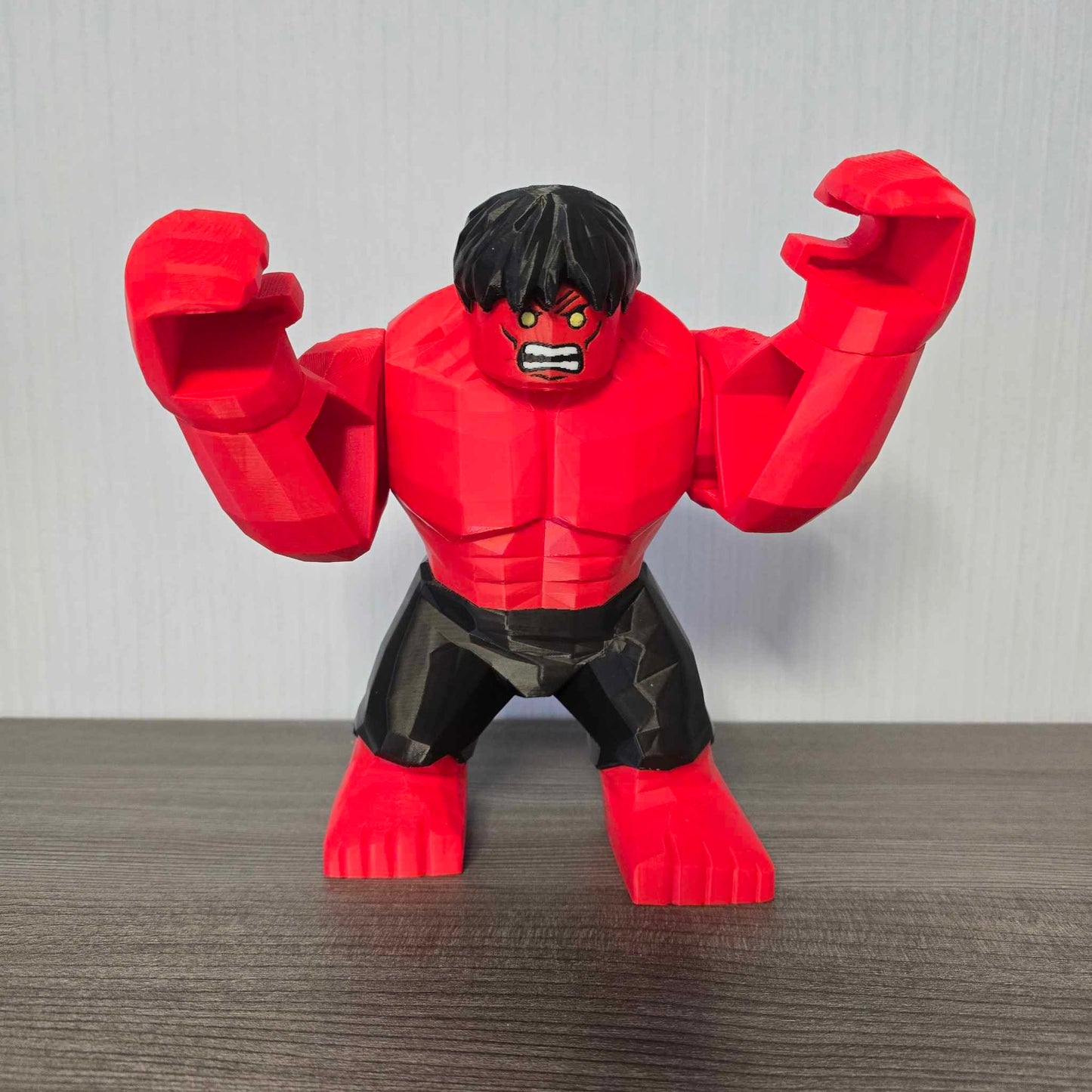 Red Hulk Lego Figür