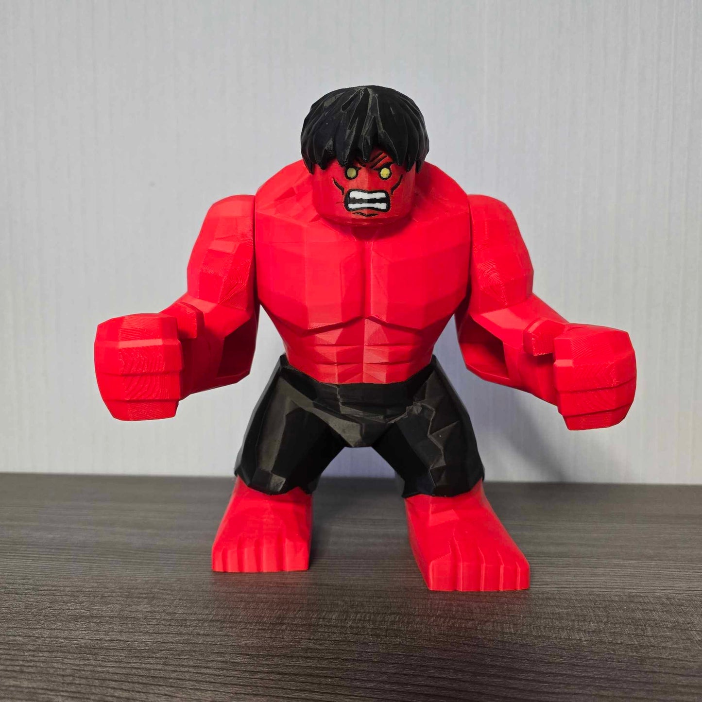 Red Hulk Lego Figür