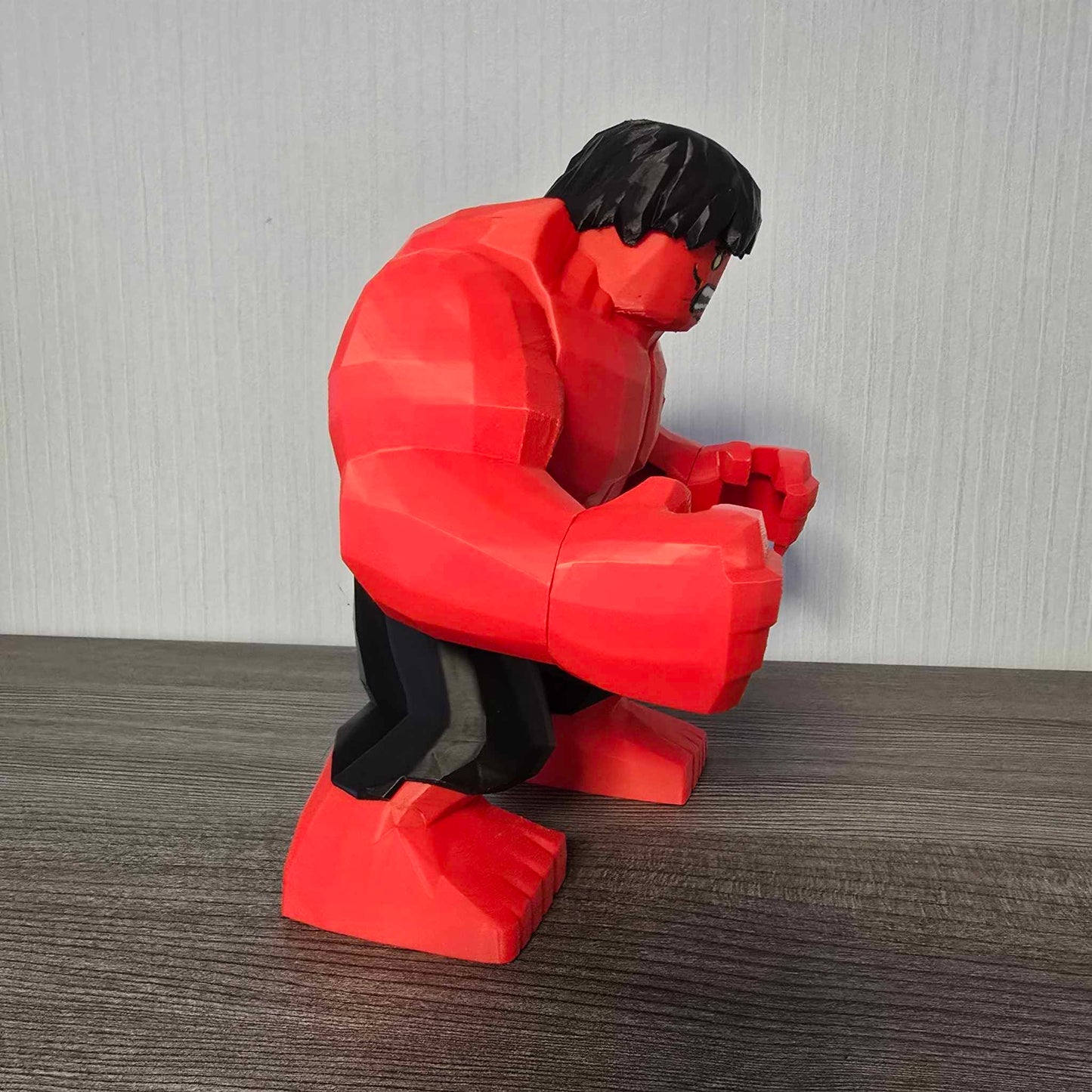 Red Hulk Lego Figür