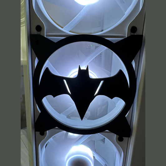 Batman Logo 120mm - 140mm Uyumlu Masaüstü Bilgisayar Fan Kapağı