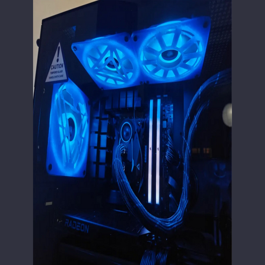 Iron Man Arc Reactor Set 120mm - 140mm Uyumlu Masaüstü Bilgisayar Fan Kapağı