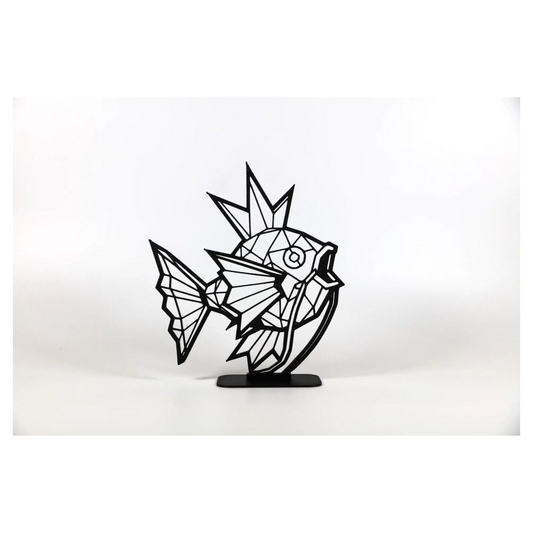Geometric Çizim Magikarp Masaüstü Stand
