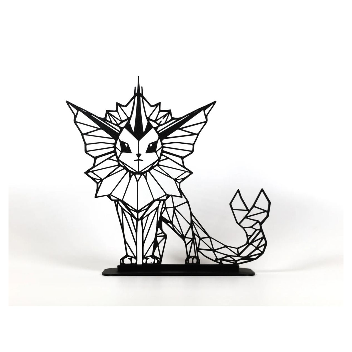 Geometric Çizim Vaporeon Masaüstü Stand