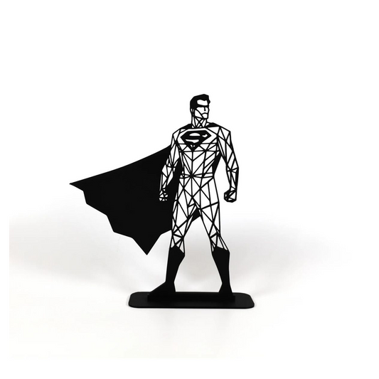 Geometric Çizim Superman Masaüstü Stand