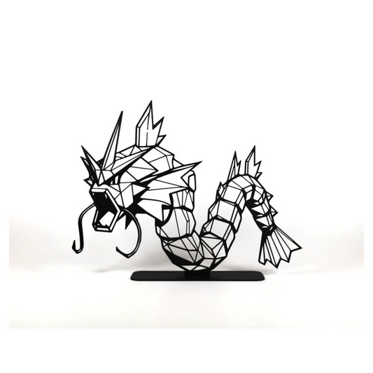 Geometric Çizim Gyarados Masaüstü Stand