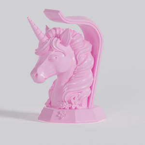 Unicorn Dekoratif Kulaklık Tutucu