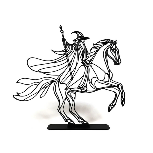 Geometric Çizim Gandalf Masaüstü Stand