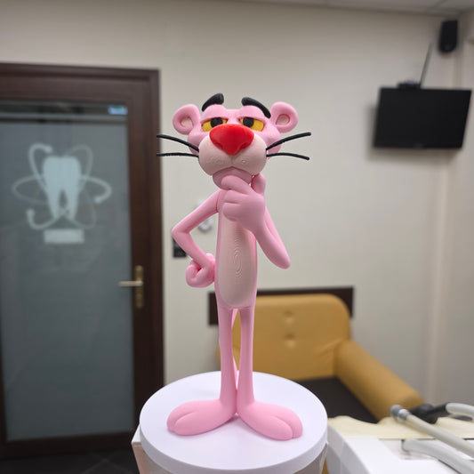 Pembe Panter Mini Figür