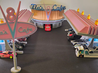 Flo's V-8 Cafe Diorama