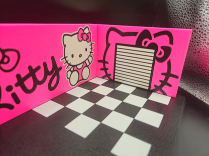 Hello Kitty Garage Diorama - 1:64