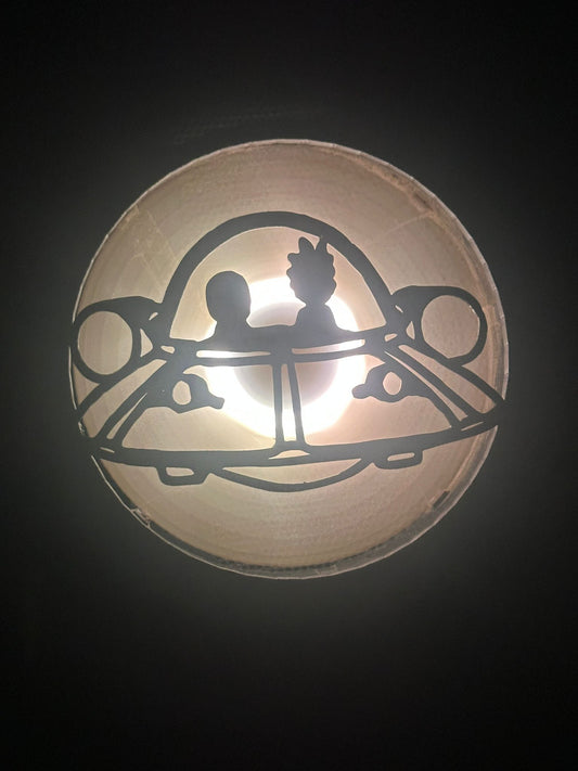 Rick And Morty 120mm - 140mm Uyumlu Masaüstü Bilgisayar Fan Kapağı