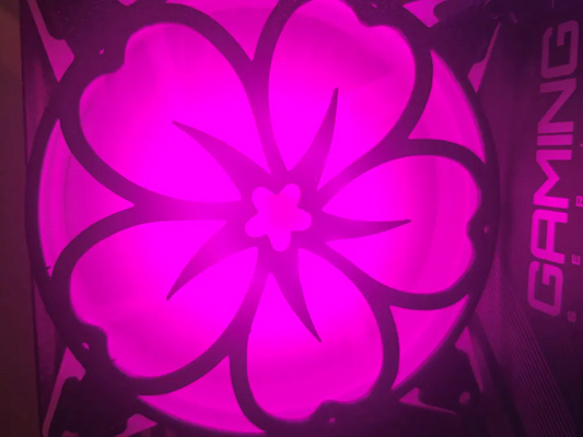 Flower V2 120mm - 140mm Uyumlu Masaüstü Bilgisayar Fan Kapağı