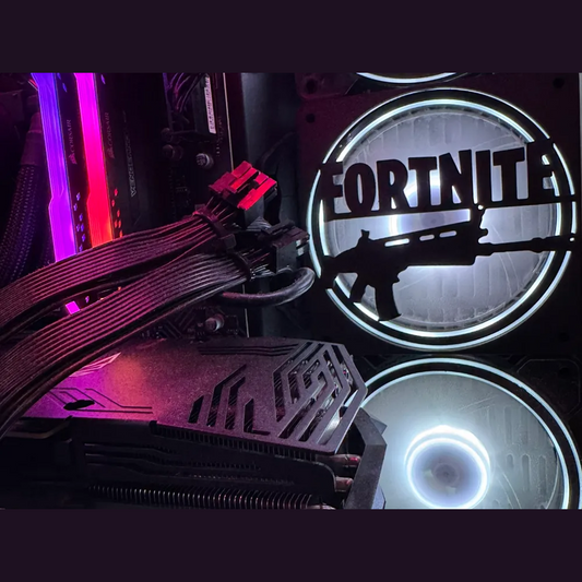 Fortnite 120mm - 140mm Uyumlu Masaüstü Bilgisayar Fan Kapağı