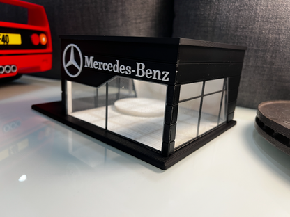 Mercedes Benz Showroom Dioraması – 1:64