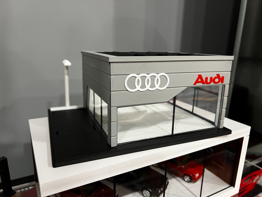 Audi Showroom Dioraması – 1:64