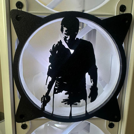 Nathan Drake 120mm - 140mm Uyumlu Masaüstü Bilgisayar Fan Kapağı